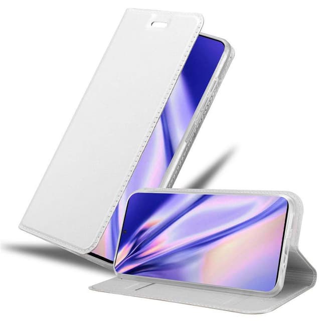 Samsung Galaxy S20 Suojakuori Lompakkokotelo (Hopea)