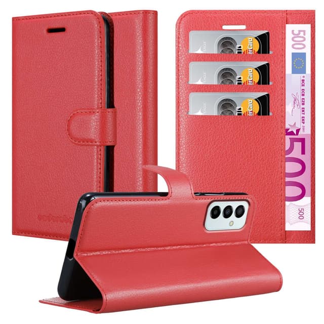 Samsung Galaxy M23 5G Pungetui Cover Case (Rød)