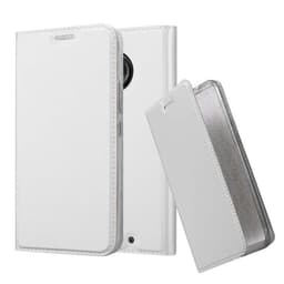 Motorola MOTO X4 Suojakuori Lompakkokotelo (Hopea)
