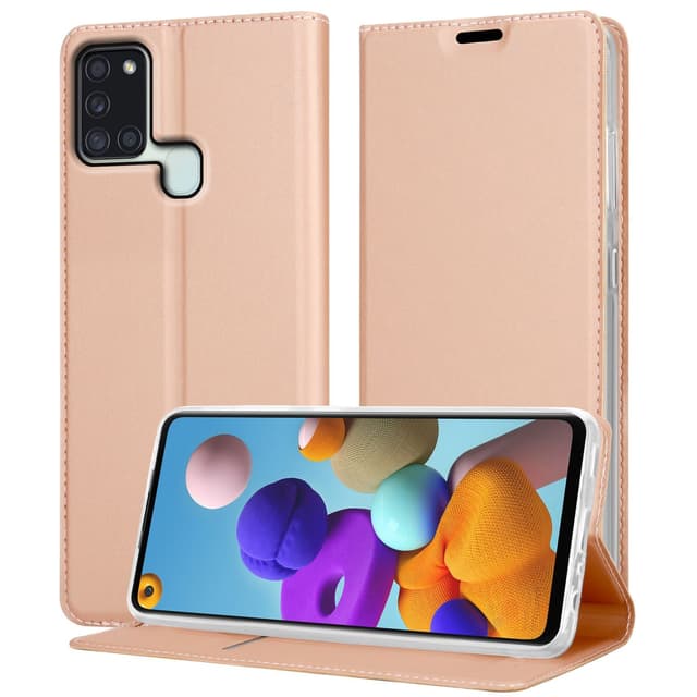 Samsung Galaxy A21s Fodral Skal Case (Rosa)