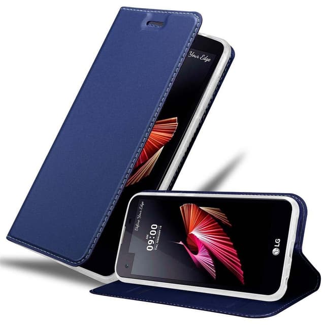 LG X SCREEN Cover Etui Case (Blå)