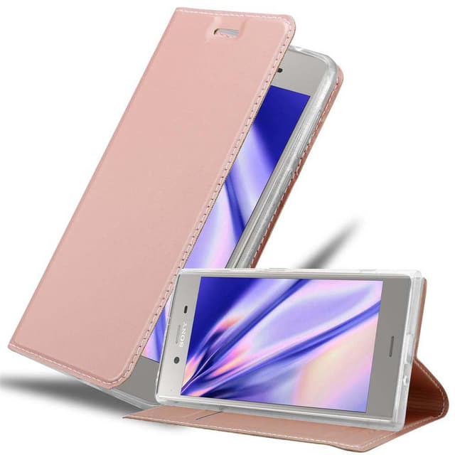Sony Xperia XZ1 lommebokdeksel etui (rosa)