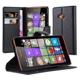 Nokia Lumia 540 Suojakotelo Suojakuori (Musta)