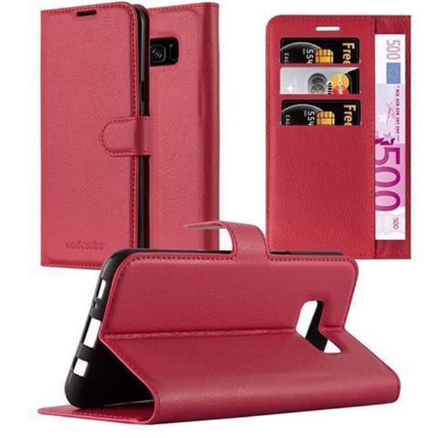 Samsung Galaxy S8 Deksel Etui Case (rød)