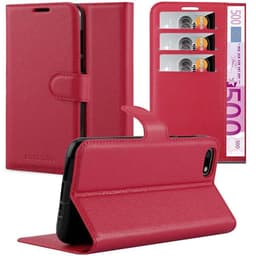 Huawei Y5 PRIME 2018 / Y5 2018 Deksel Etui Case (rød)