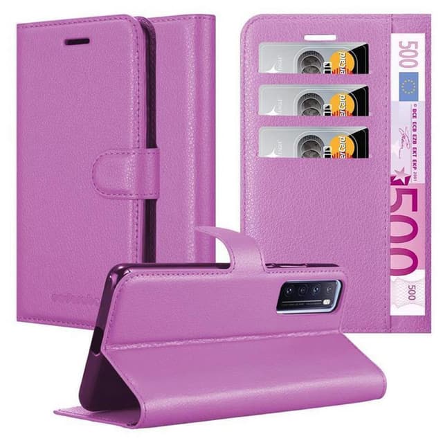 Huawei NOVA 7 5G Pungetui Cover Case (Lilla)