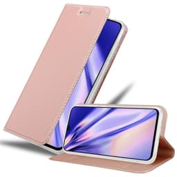 Samsung Galaxy A90 5G lommebokdeksel deksel etui (rosa)
