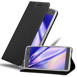 Sony Xperia XA Suojakuori Lompakkokotelo (Musta)