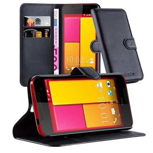 HTC BUTTERFLY 2 Deksel Etui Case (svart)