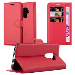 Samsung Galaxy S9 PLUS Plånboksfodral Skal (Röd)