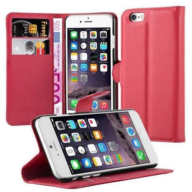 iPhone 6 / 6S Pungetui Cover Case (Rød)