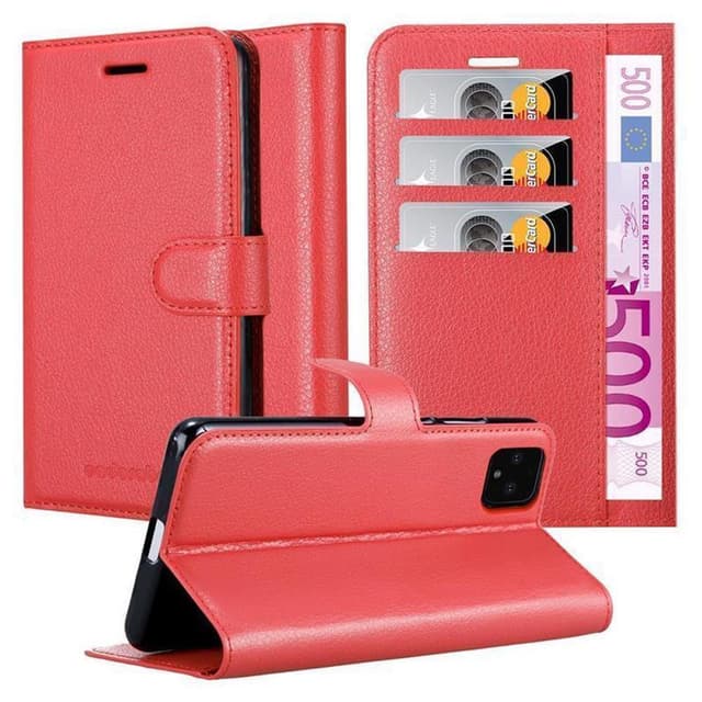 Google PIXEL 4 XL Deksel Etui Case (rød)