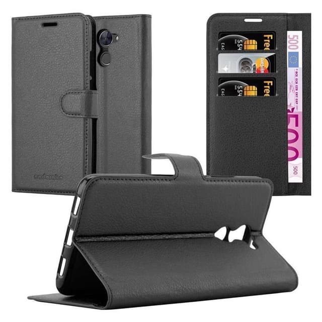 Huawei Enjoy 7 PLUS Deksel Etui Case (svart)
