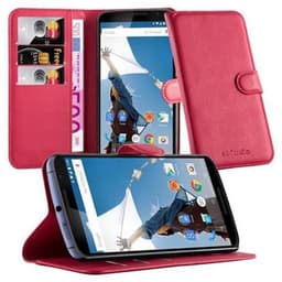 Motorola Google NEXUS 6 Deksel Etui Case (rød)