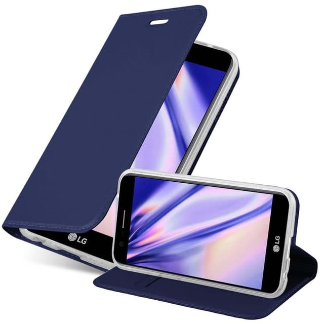 LG K10 2017 Fodral Skal Case (Blå)