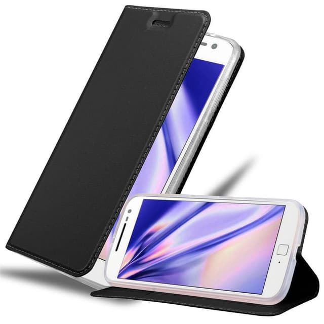Motorola MOTO G4 / G4 PLUS lommebokdeksel etui (svart)
