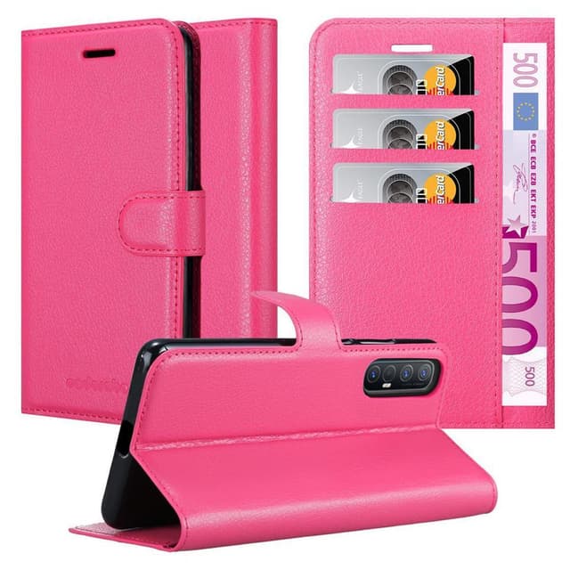 Oppo FIND X2 NEO Plånboksfodral Skal (Rosa)