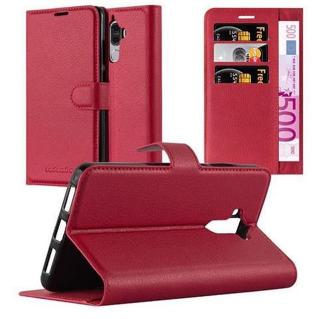 Huawei MATE 9 Deksel Etui Case (rød)