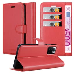 Xiaomi POCO X3 GT Plånboksfodral Skal (Röd)