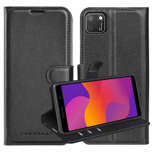 Honor 9S / Huawei Y5P Deksel Etui Case (svart)