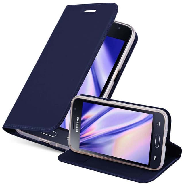 Samsung Galaxy J1 2015 Cover Etui Case (Blå)