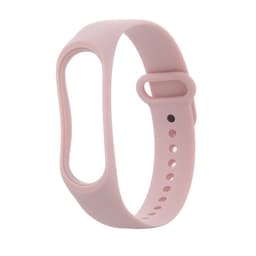 Silikonarmbånd for Xiaomi Mi Band 5 / 6, Pudderrosa