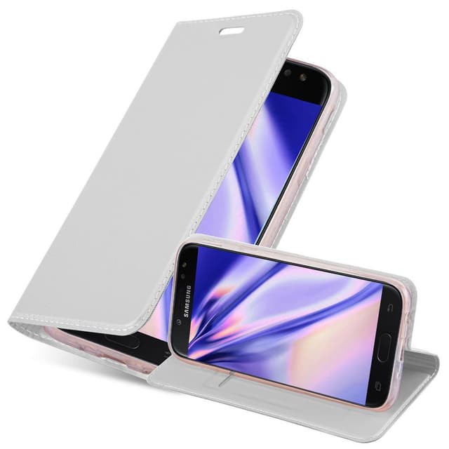 Samsung Galaxy J3 2017 Cover Etui Case (Sølv)