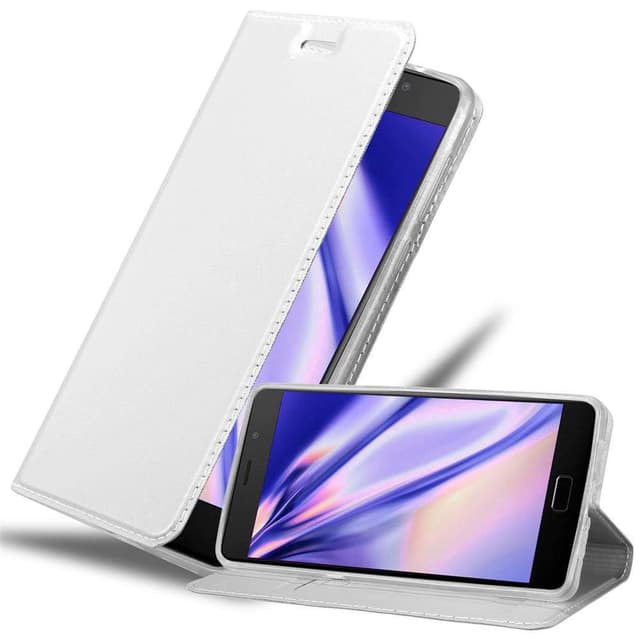 Lenovo P2 Suojakuori Lompakkokotelo (Hopea)