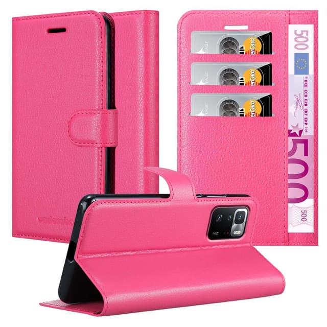 Xiaomi POCO X3 GT Plånboksfodral Skal (Rosa)