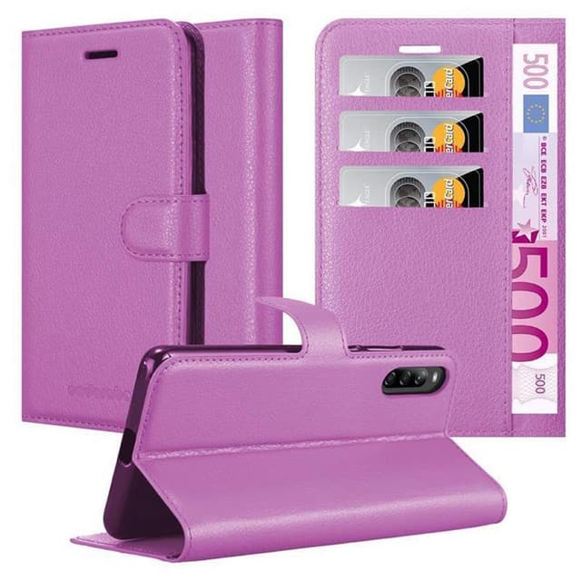 Sony Xperia L4 Pungetui Cover Case (Lilla)