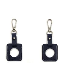 Beskyttelsesveske for Airtag finder tracker 2-pack Sort