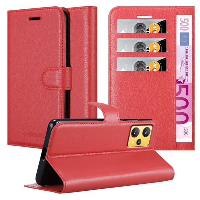 Realme 9 4G / 9 PRO+ Deksel Etui Case (rød)