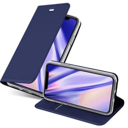 iPhone X / XS lommebokdeksel etui (blå)
