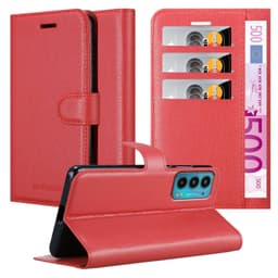 Motorola EDGE 20 Pungetui Cover Case (Rød)