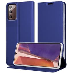 Samsung Galaxy NOTE 20 Fodral Skal Case (Blå)