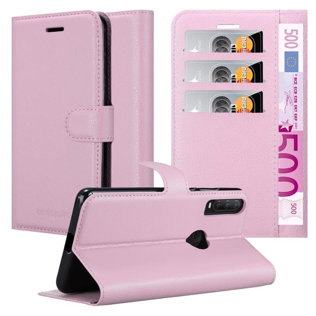 Alcatel 1S 2020 Deksel Etui Case (rosa)