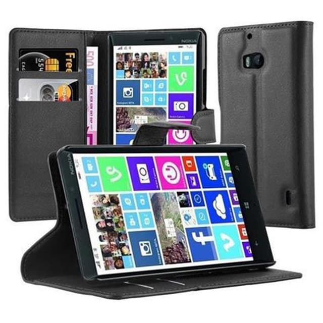 Nokia Lumia 929 / 930 Deksel Etui Case (svart)