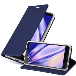 HTC U ULTRA Suojakuori Lompakkokotelo (Sininen)