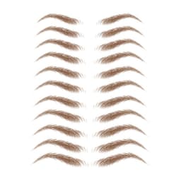 Ögonbryn klistermärken fake tatuering Brun 11 par