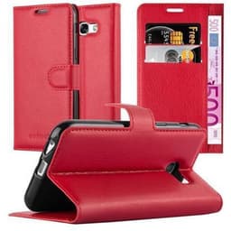 Samsung Galaxy A3 2017 lommebokdeksel Deksel Etui (rød)