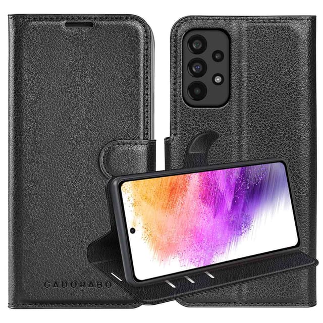Samsung Galaxy A73 5G Pungetui Cover Case (Sort)