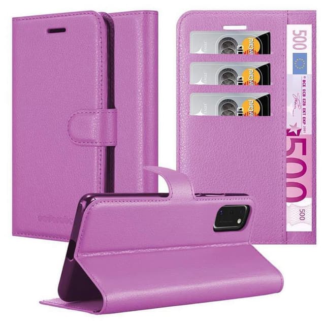 Samsung Galaxy A41 Deksel Etui Case (lilla)