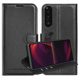 Sony Xperia 5 III Plånboksfodral Skal (Svart)