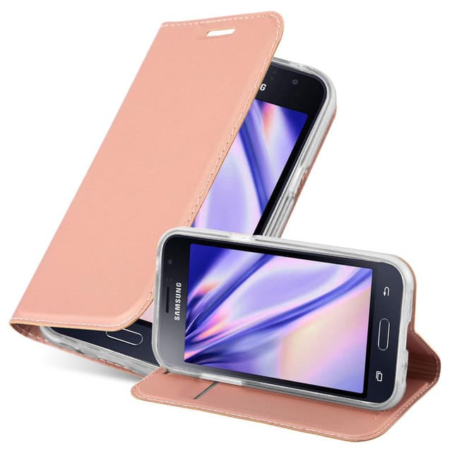 Samsung Galaxy J1 2016 Cover Etui Case (Lyserød)
