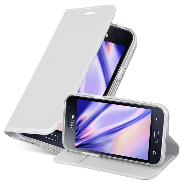 Samsung Galaxy J1 2016 Cover Etui Case (Sølv)