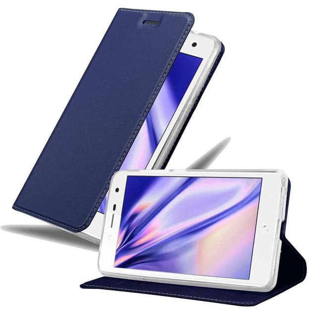 ZTE Blade L7 Suojakuori Lompakkokotelo (Sininen)