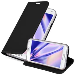 Samsung Galaxy S5 / S5 NEO Pungetui Cover Etui (Sort)