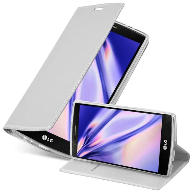 LG G4 / G4 PLUS Cover Etui Case (Sølv)
