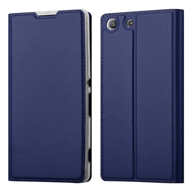 Sony Xperia M5 lommebokdeksel etui (blå)