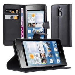 Huawei ASCEND G526 Deksel Etui Case (svart)
